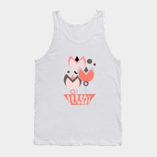 Weird Flower Pot Tank Top